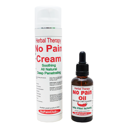 Herbal Therapy No Pain Cream and Herbal Therapy No Pain Oil Pack